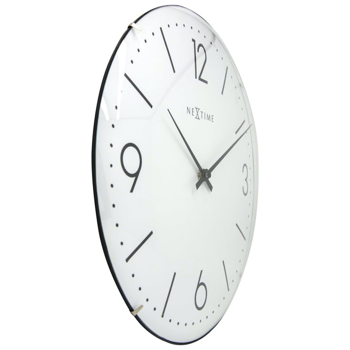 Vægur - 35 cm - Dome Glas - 'Basic Dome'