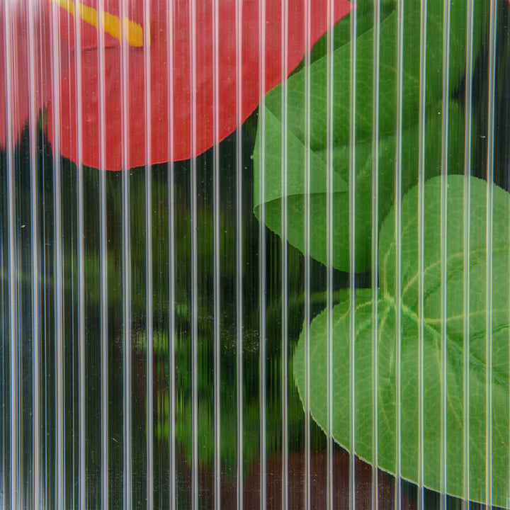 Mini-drivhus med polycarbonatpaneler og ventilationshul, 90 x 52 x 50 cm, grå