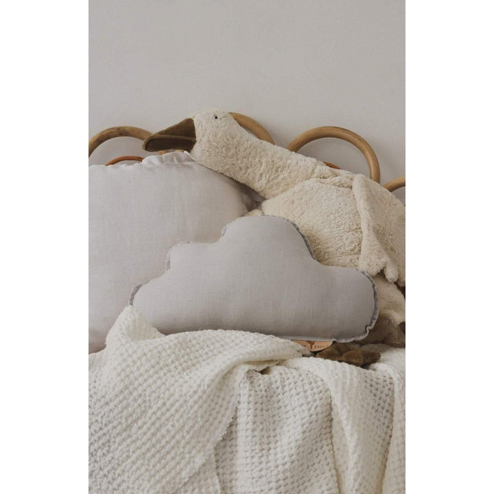 "Pigeon Grey" linned sky pude