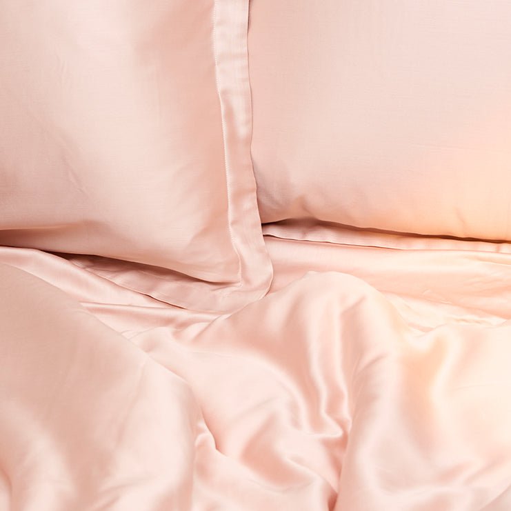 Eco Bamboo Duvet Cover Powder Peach