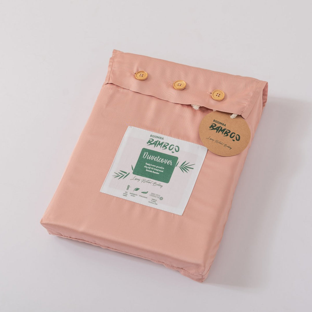 Pink Bamboo Sengesæt 2-personers - 400TC Tanboocel - Cuddle Pink