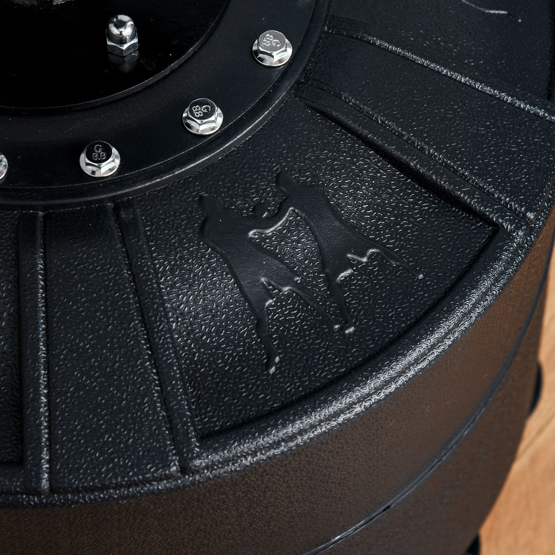 Boksestand stående boksetræner med 2 speed balls reflex bar og sugekop base 160-230cm højdejusterbar velegnet til voksne og teenagere sort