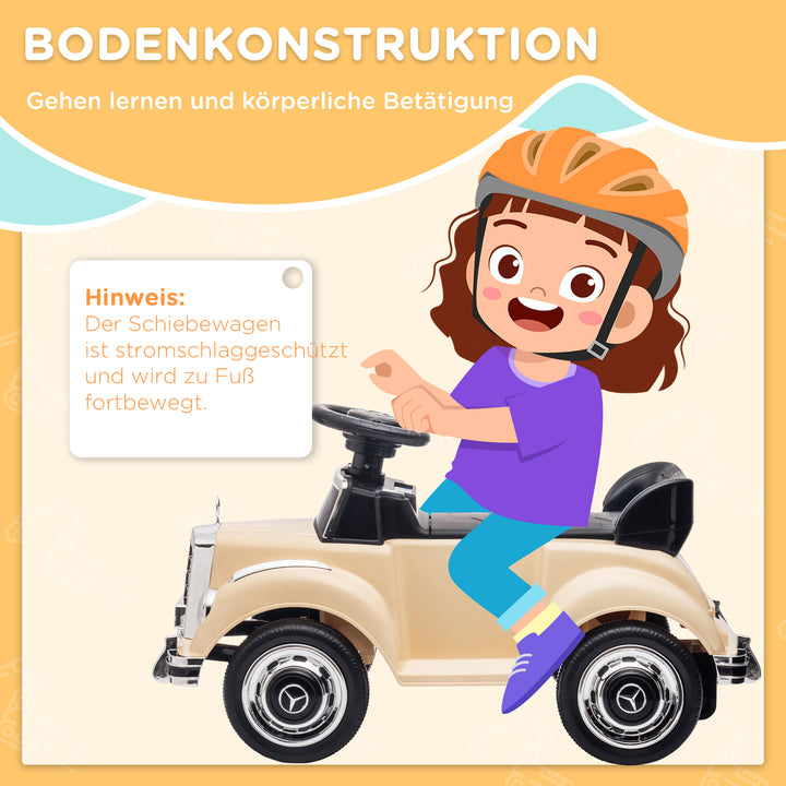 Børnebil mercedes benz design 300 s design, beige