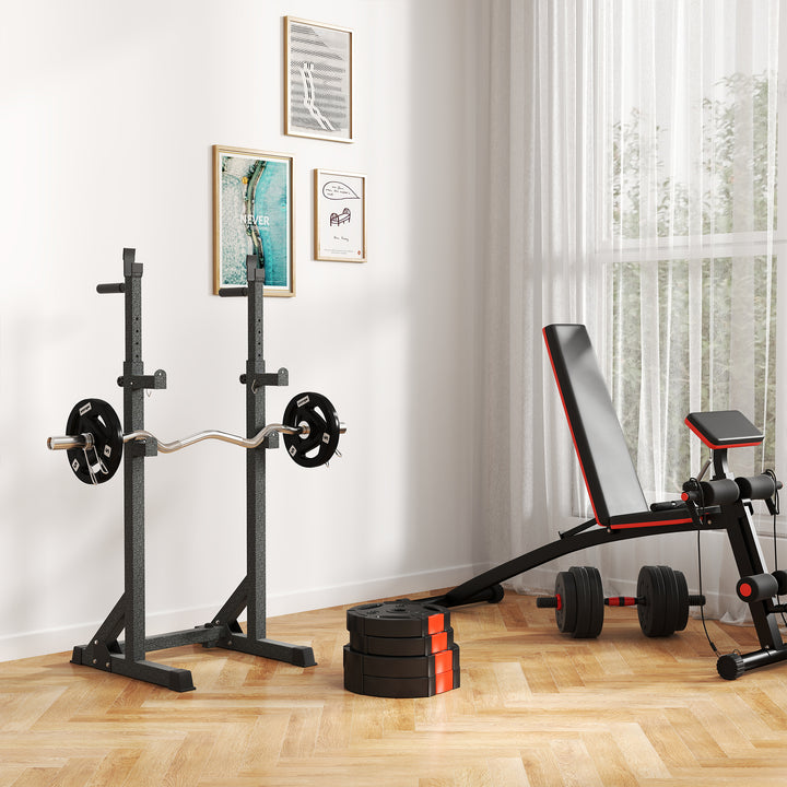 4-delt vægtskivessæt til træning, fitnesscenter, hjemmetræning, styrketræning, 2 x 10 kg og 2 x 5 kg, sort