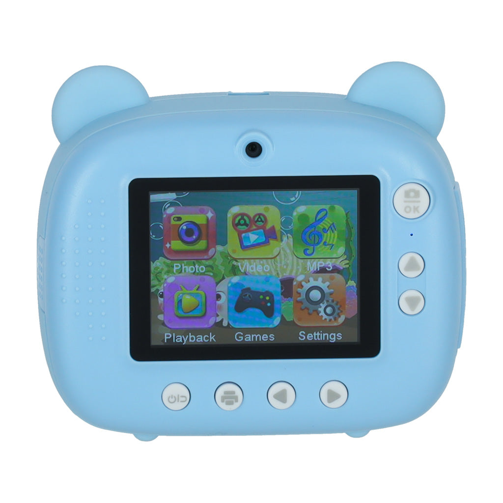 Bamse til børn med instantkamera