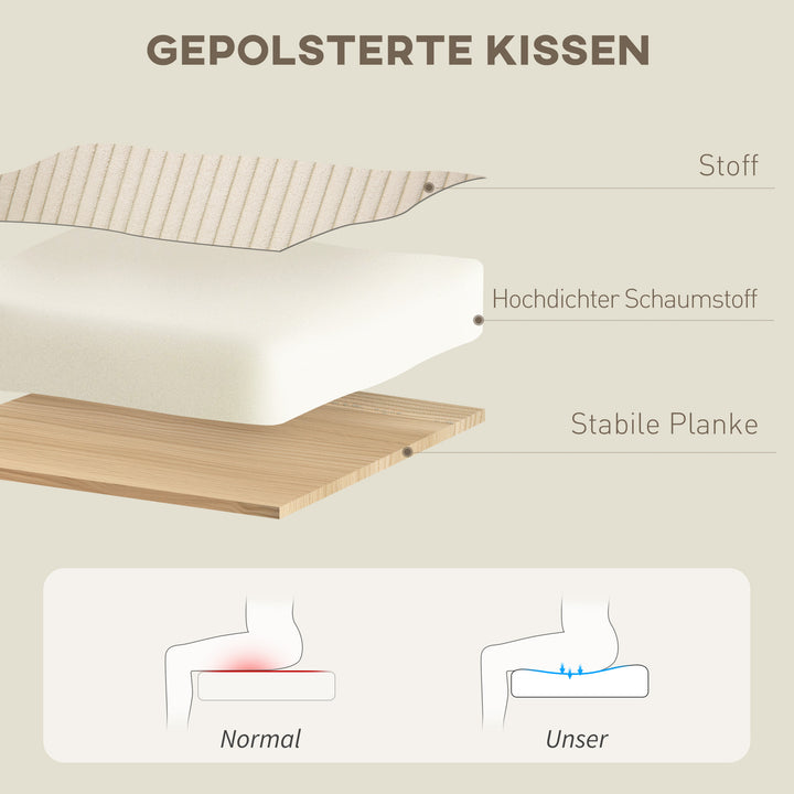 Drejelig polstret lænestol med fodskammel, moderne hvilestol til stue, soveværelse, hjemmekontor, beige