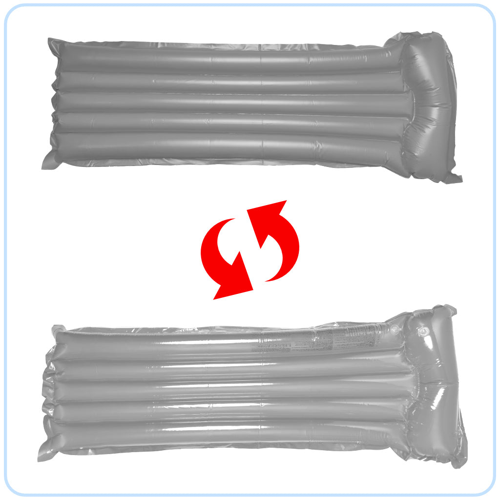 BESTWAY 44013 Oppustelig svømmemadras grå