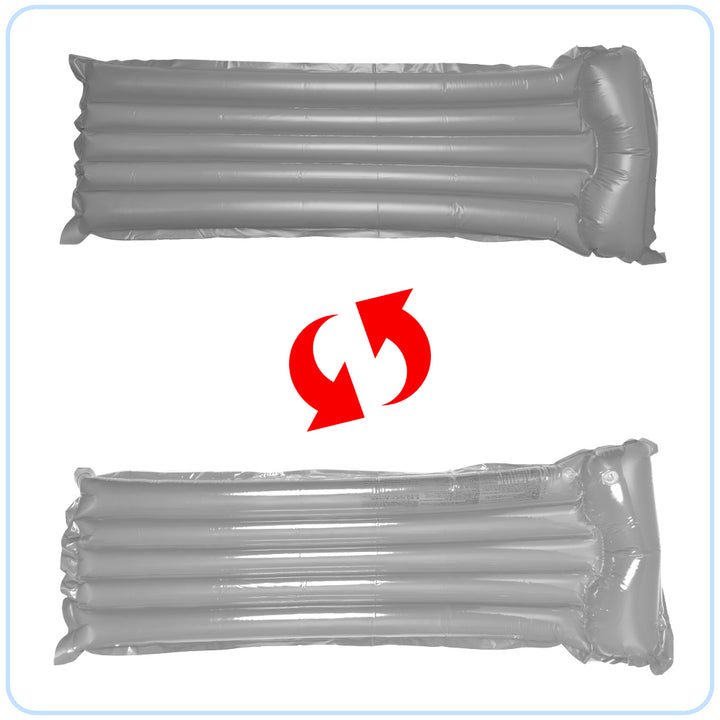 BESTWAY 44013 Oppustelig svømmemadras grå
