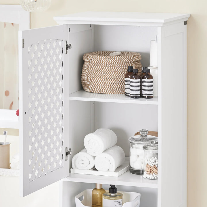 Badeværelsesskab (Højskab): 45x41,5x170 cm med masser af opbevaringsplads