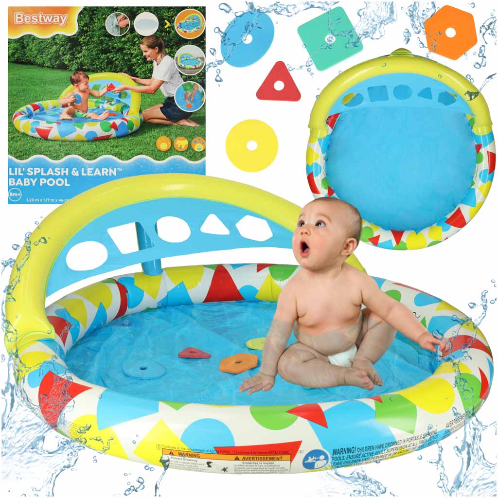 BESTWAY 52378 boblepool med sorter