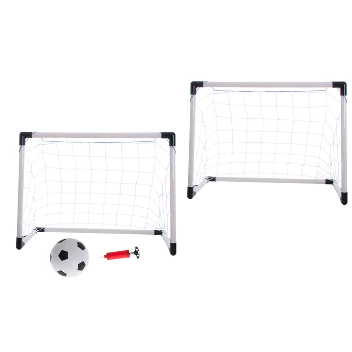 Børnefodboldmål 2-i-1 143x110x70cm