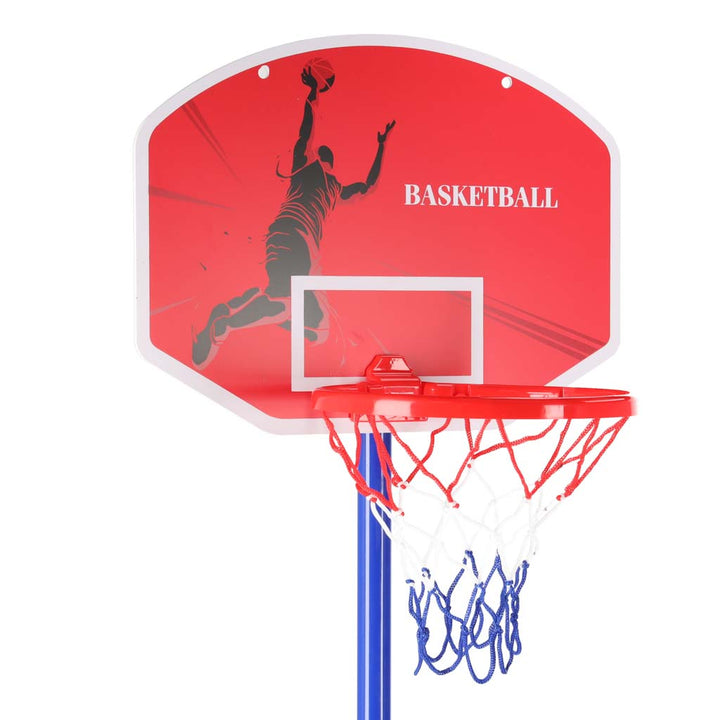 Fodboldmål til fodbold basketball brætspil 2-i-1 2 bolde pumpe