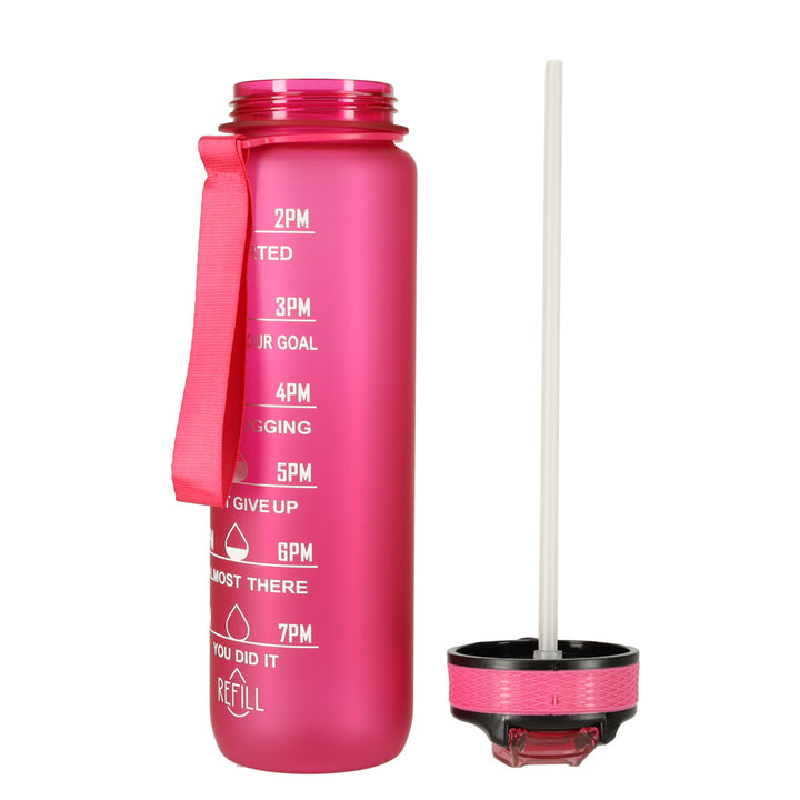 Vandflaske Bidon 1l pink