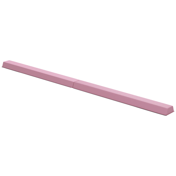236 cm foldbar balancebom til teenagere 80 kg lyserød
