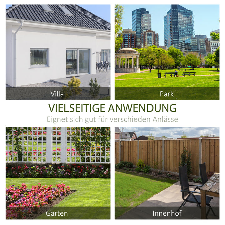 Nostalgisk metalhavebænk, 2-personers, vejrbestandig, sort, 113 cm x 58 cm x 98 cm