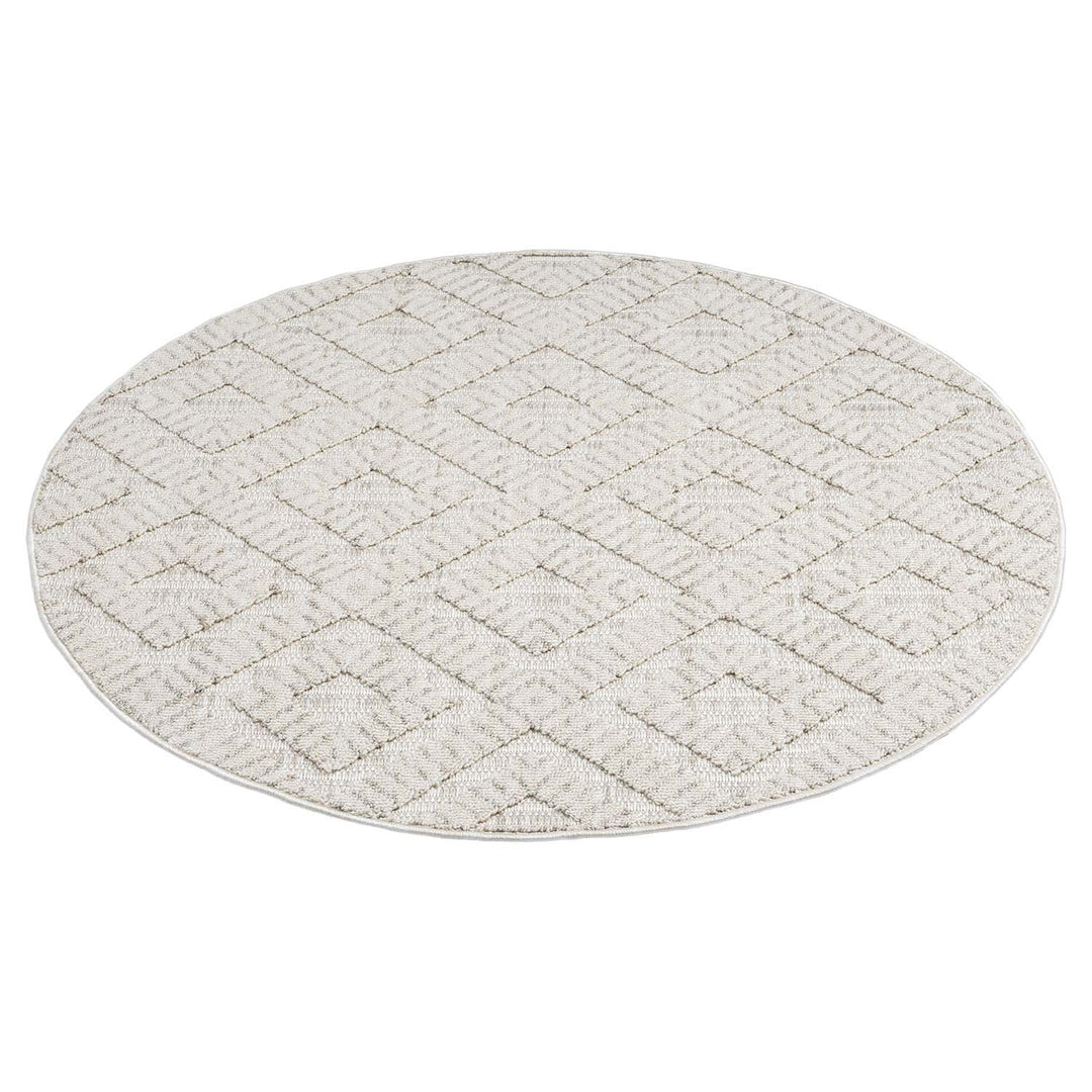 Tæppe Clasico 8927 Creme 200X200 Rund