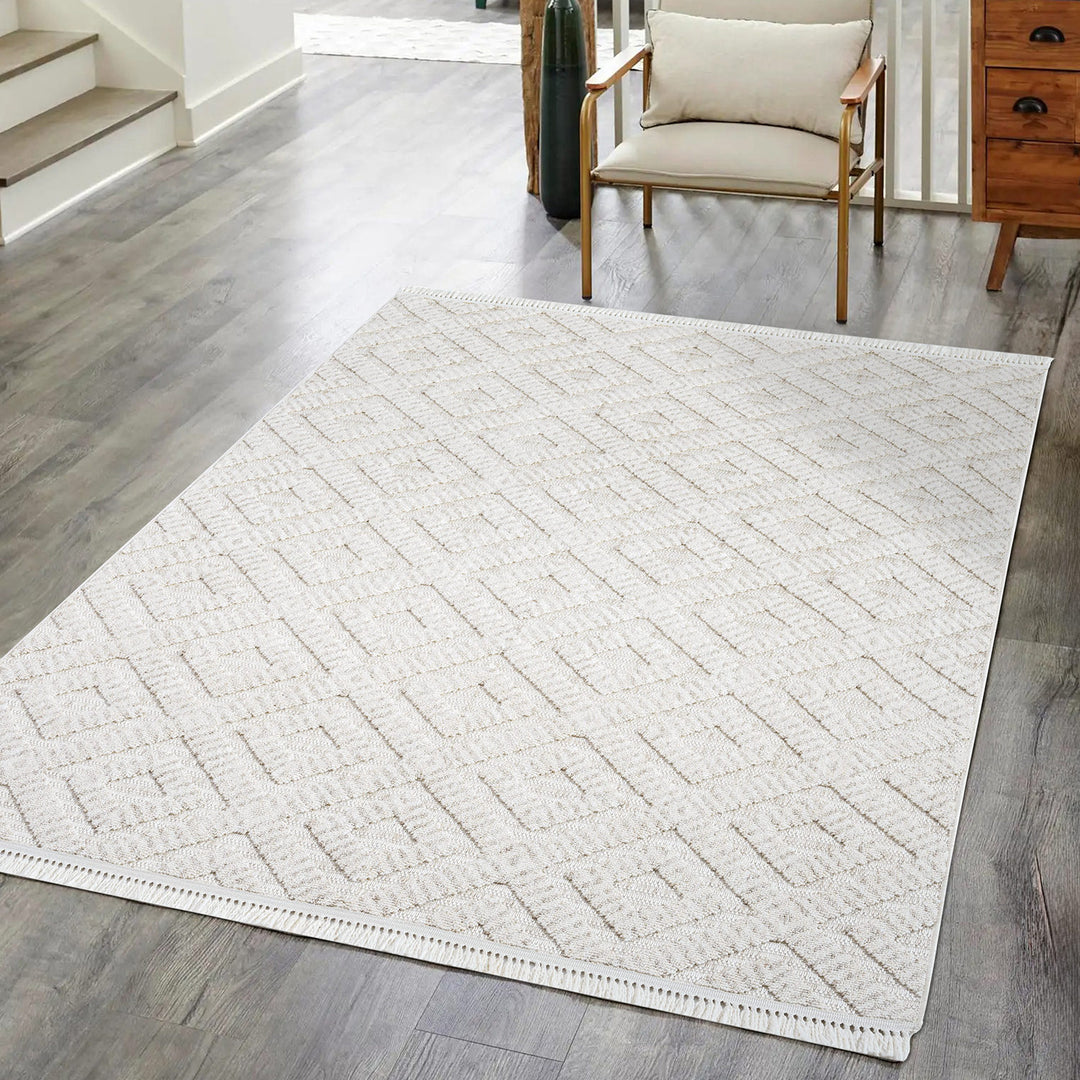 Tæppe Clasico 8927 Creme L200 x B140 cm