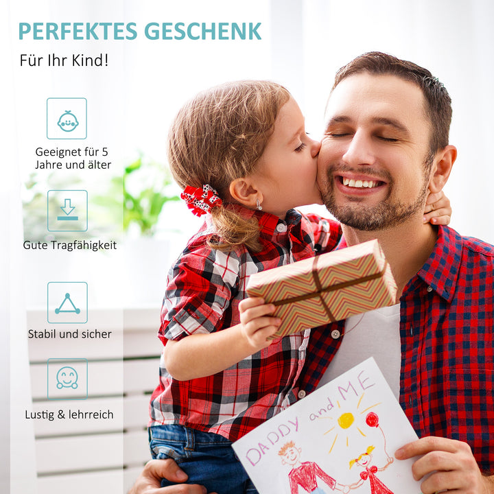 Børne scooter styr justerbart scooter kick scooter city scooter børne scooter kickboard med pneumatiske dæk 12 tommer fra 5 år blå 120 x 58 x 75-80 cm