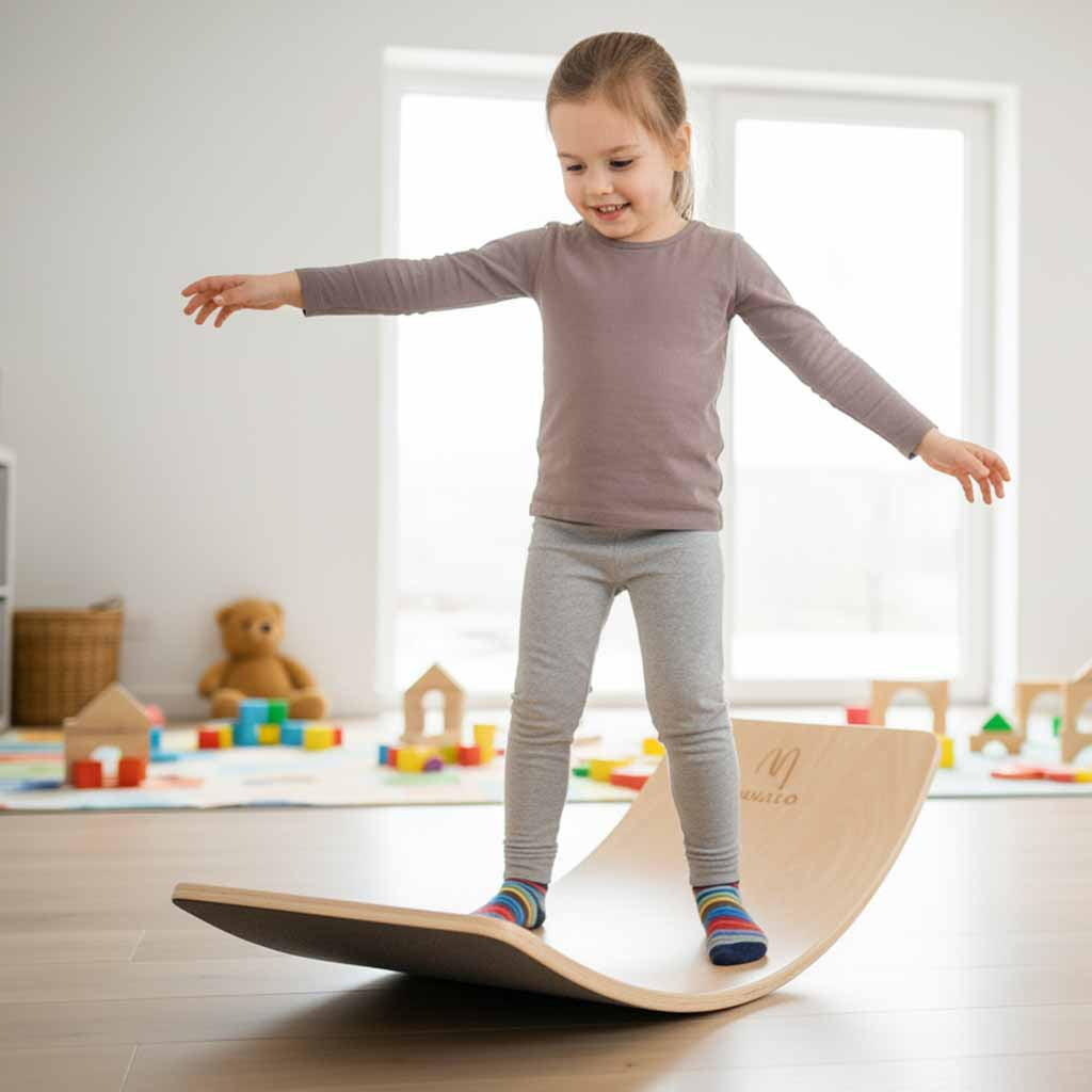 Filt balancerende rocker balancebræt
