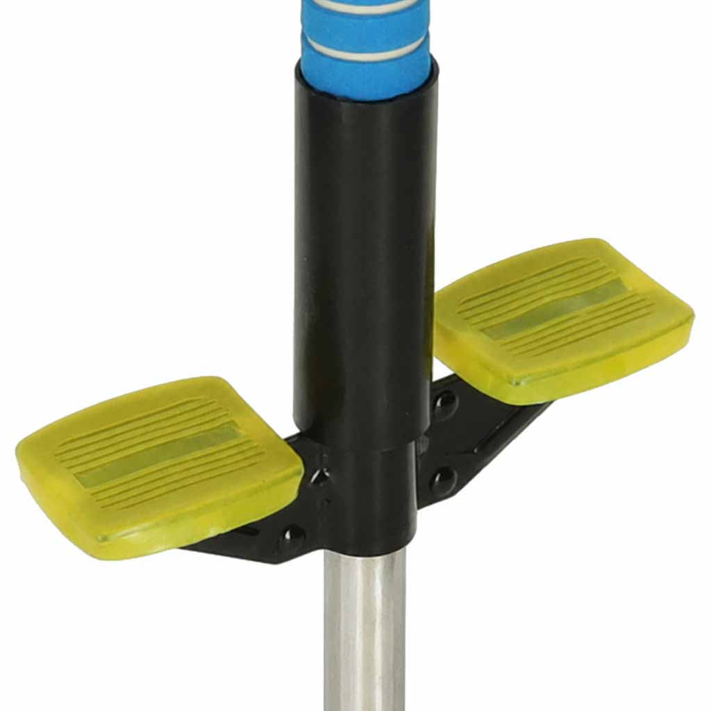 Justerbar pogo jumpingstang blå