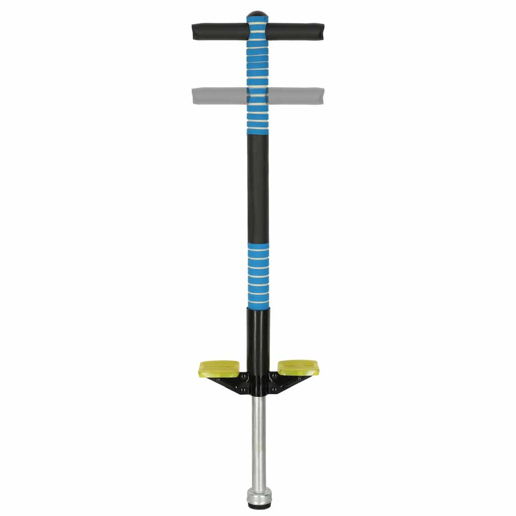 Justerbar pogo jumpingstang blå