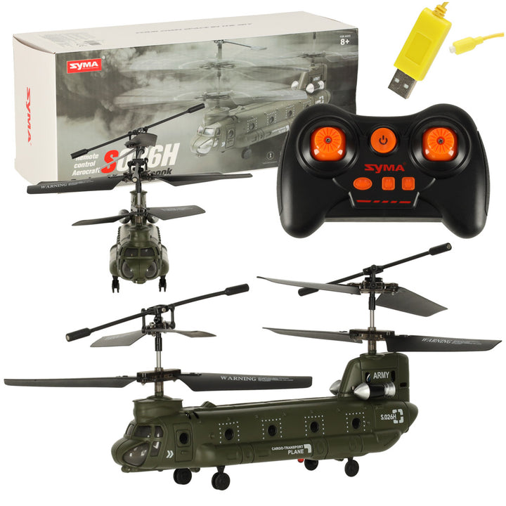 Syma S026H-1 2.4GHz Wi-Fi fjernstyret drone sort