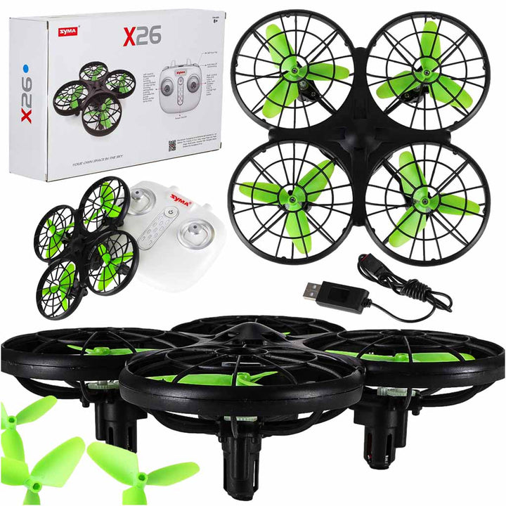Syma X26 Forhindringsundgåelse RC Drone 2.4Ghz Hovedløs