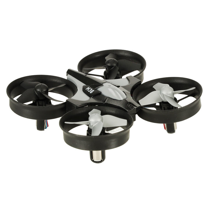 JJRC H36 mini 2.4GHz 4CH 6-akset sort fjernstyret drone