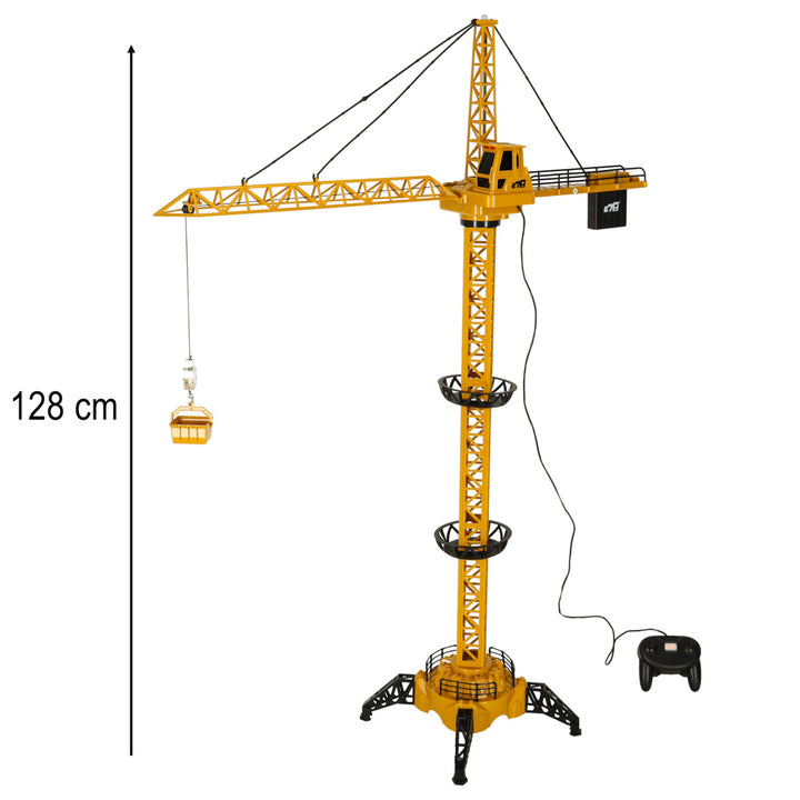 RC-kran med krog 4CH 128cm