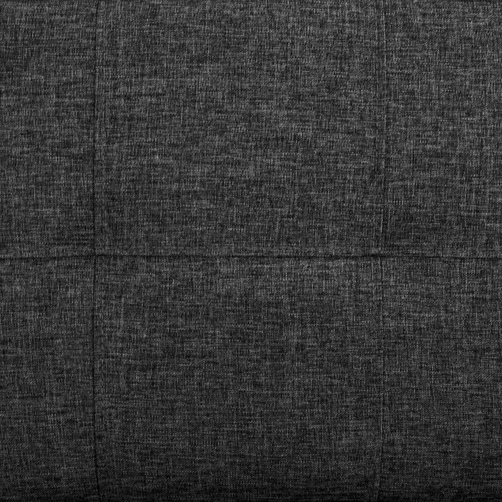 Gulvstol, justerbar klapstol, 61 x 73 x 58 cm, mørkegrå