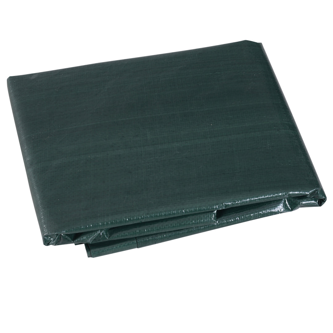 3-Personers gyngeovertræk, vandtæt, vintertæt, vindtæt, uv-bestandigt, havemøbelovertræk, hængestolovertræk, 215 x 155 x 150 cm, grøn