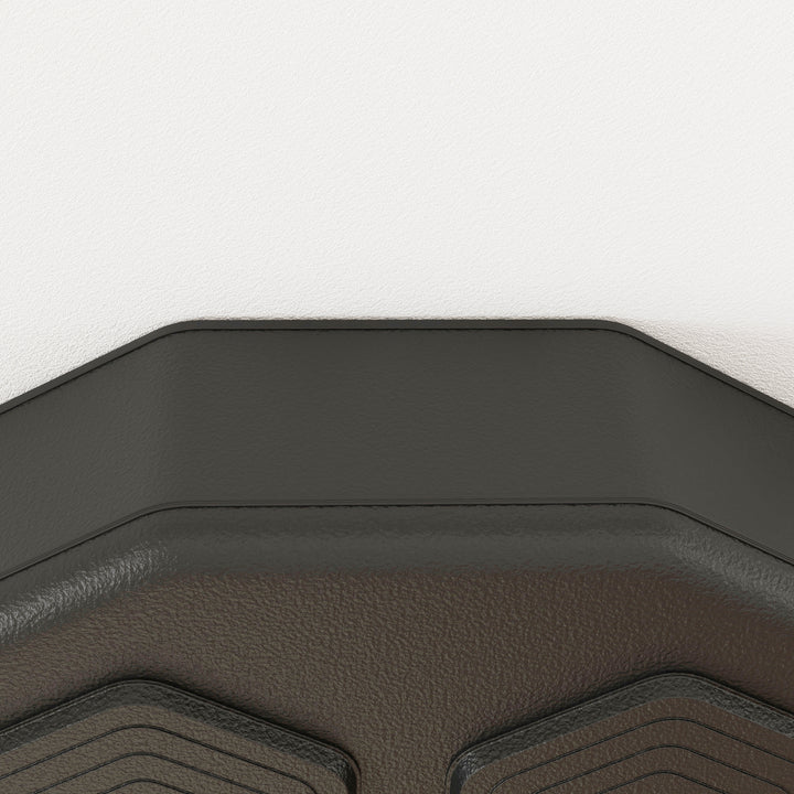 Boksetræner med musikfunktion, bluetooth, lysende prikker, vægbeslag, kunstlæder, sort