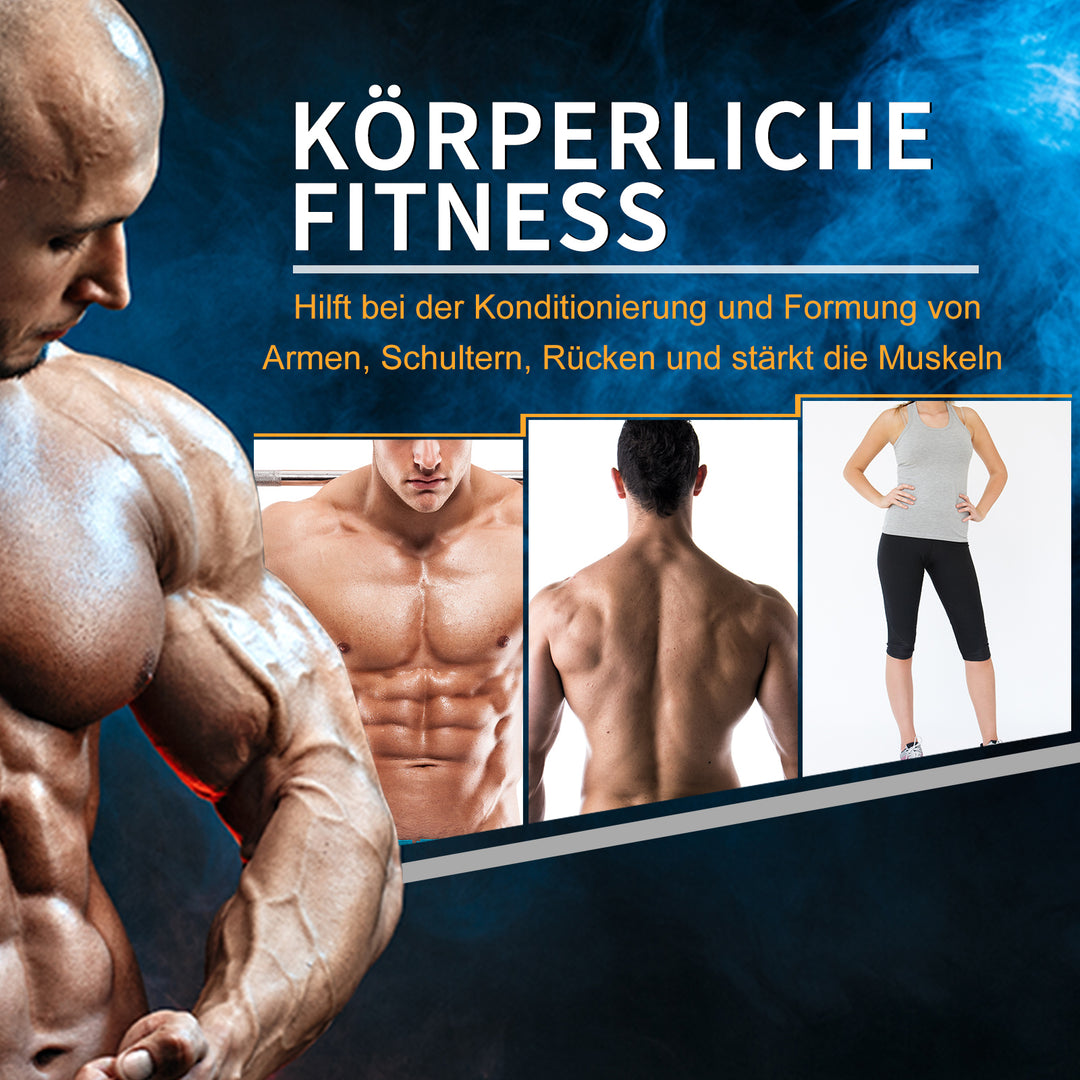 Håndvægtsæt, sæt med 2 håndvægte med riflede håndtag, støbejernshåndvægtsæt, 2 x 5 kg, håndvægte til mænd og kvinder, håndvægtsæt til hjemmet, fitnesscenteret, styrketræning