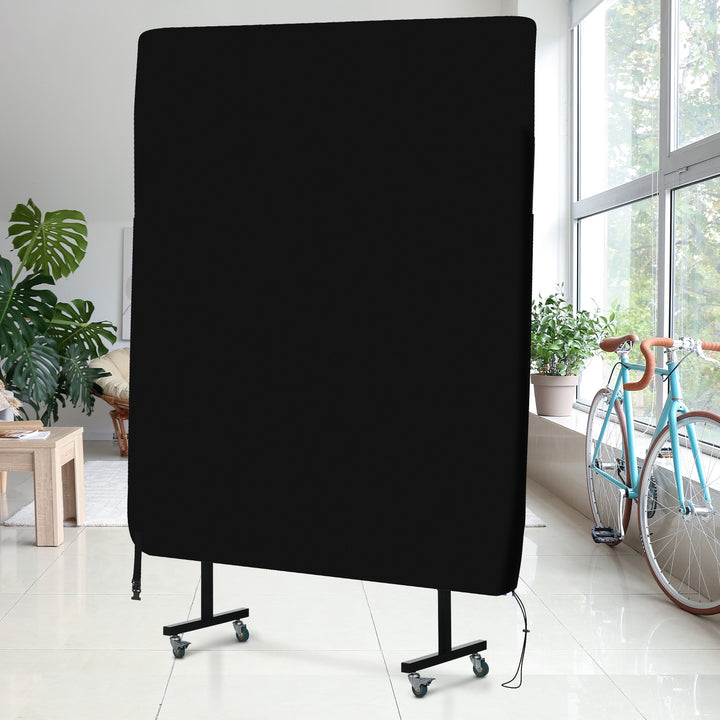 Bordtennisbordbetræk, vandtæt, uv-resistent, 275l x 153b x 5h cm, sort