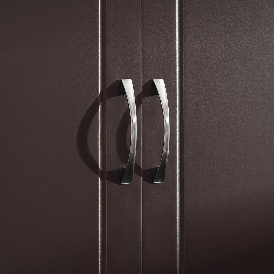 Skab orden i dit hjem med dette smarte vægskab i brun (B60 x D30 x H60 cm)