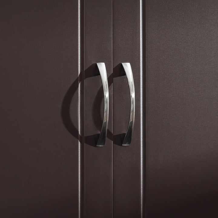 Skab orden i dit hjem med dette smarte vægskab i brun (B60 x D30 x H60 cm)