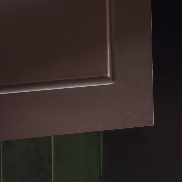 Skab orden i dit hjem med dette smarte vægskab i brun (B60 x D30 x H60 cm)