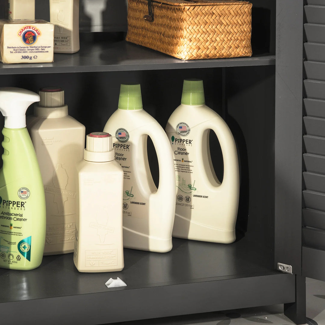 Underskab til vask, B60 x D35 x H58 cm, mørkegrå