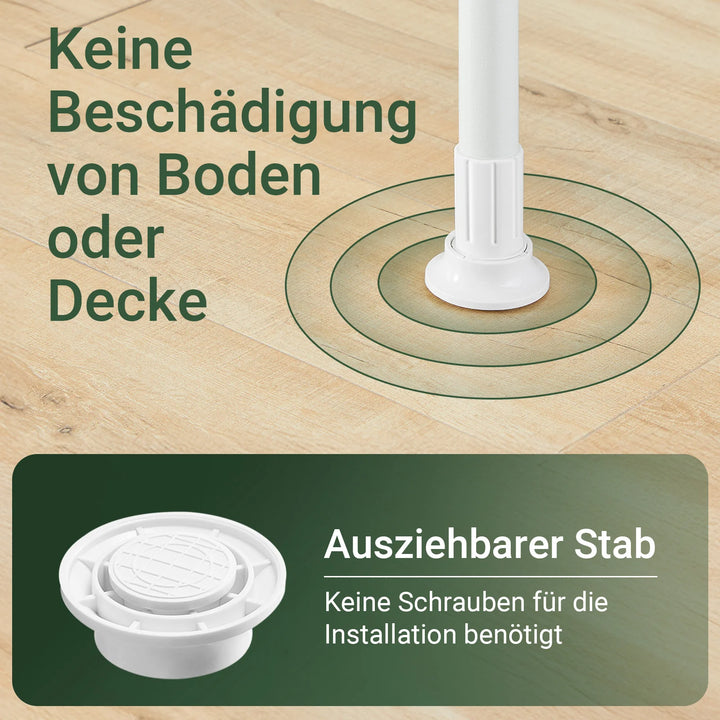 Walk-in closet modulær garderobe, hvid