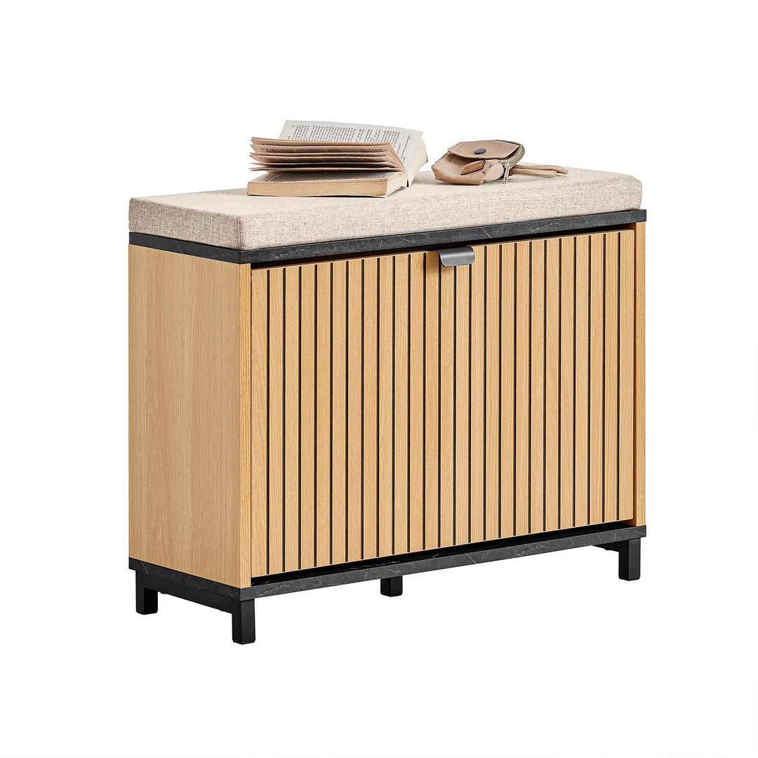 Gør din entré stilfuld og organiseret med en elegant skobænk, D24xB60 cm