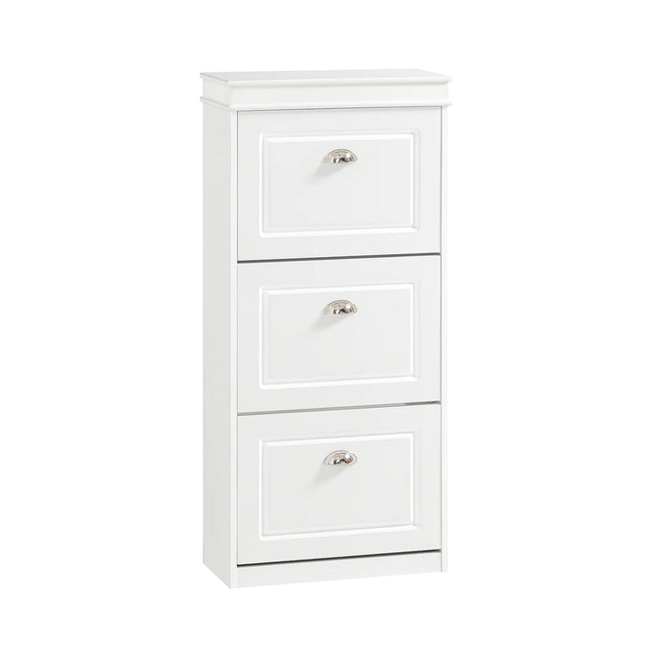 Smart skoskab med vippefunktion, 53 x 24 x 117 cm, hvid