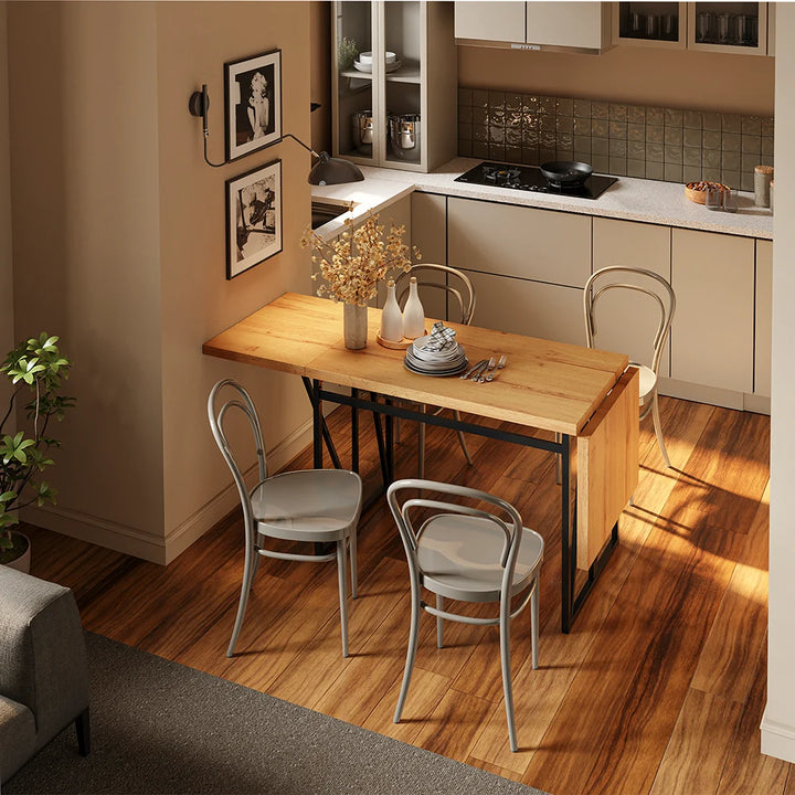 Udtrækkeligt spisebord 110–200 cm – plads til op til 8 personer
