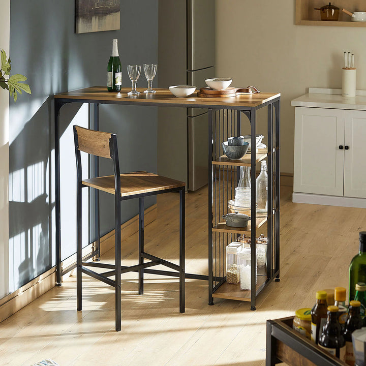 Bring ro i hjemmet med dette elegante barbord (B115 x D50 x H107 cm)