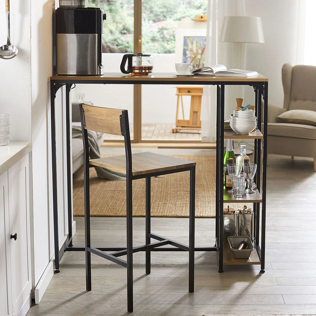 Bring ro i hjemmet med dette elegante barbord (B115 x D50 x H107 cm)