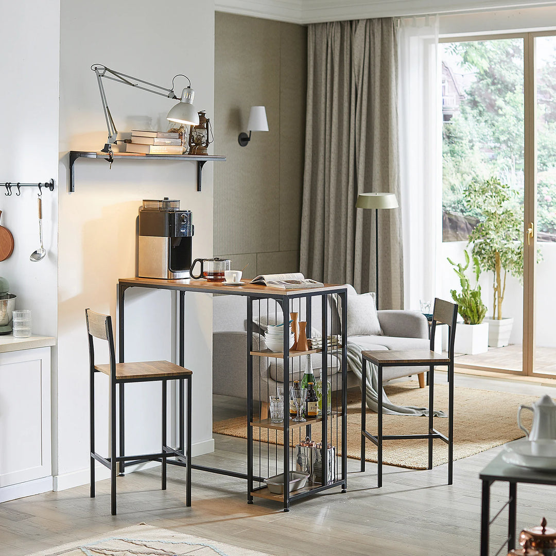 Bring ro i hjemmet med dette elegante barbord (B115 x D50 x H107 cm)