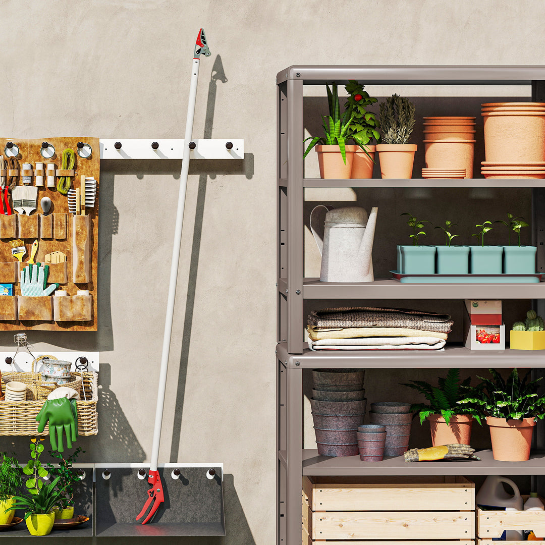 1,8 M træsaks, beskæresaks til klipning, havebeskæresaks med aluminiumshåndtag, havesaks med langt håndtag, rød