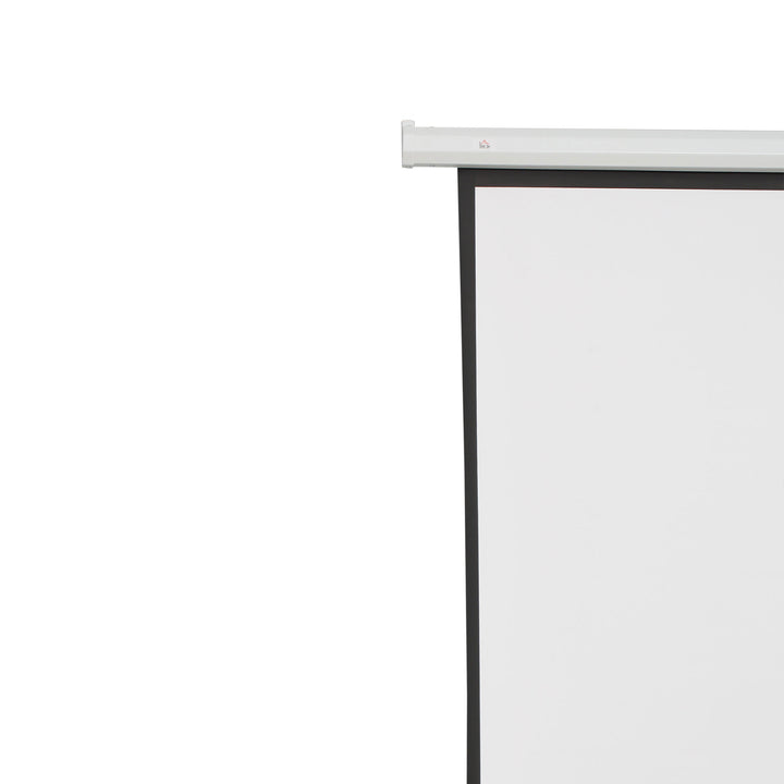 Projektorlærred, projektionslærred, 100 tommer, 4:3, 203 x 152 cm, hvid