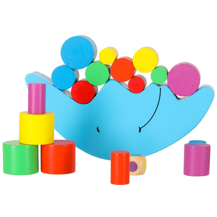 Balancing Moon træ Montessori arkadespil