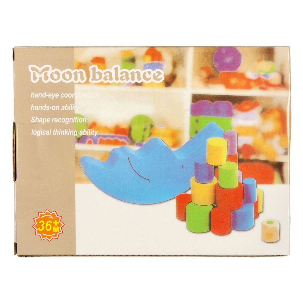 Balancing Moon træ Montessori arkadespil