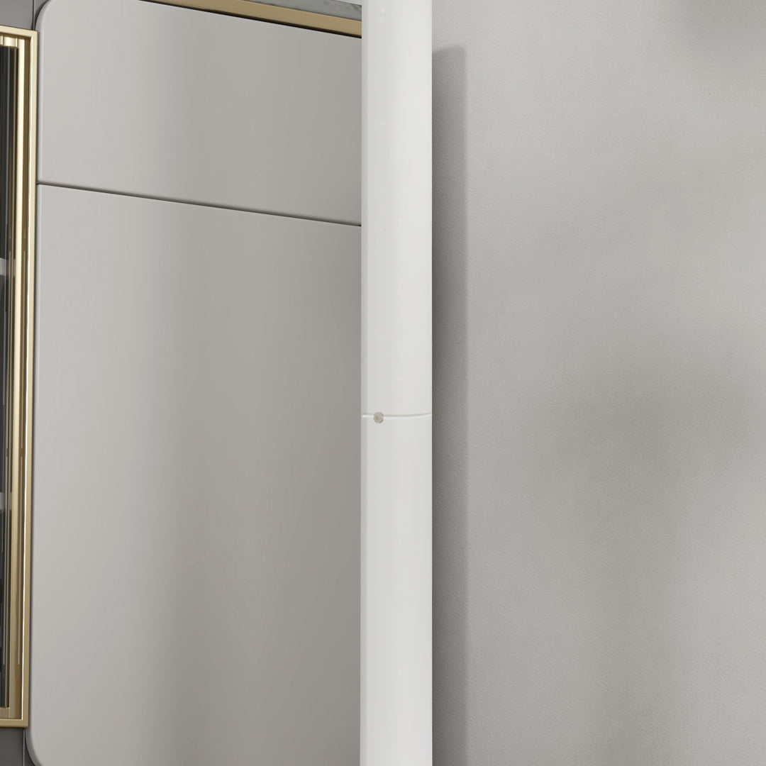 Barbord, højbord, bord til 2 personer, 60 x 60 x 102 cm, hvid